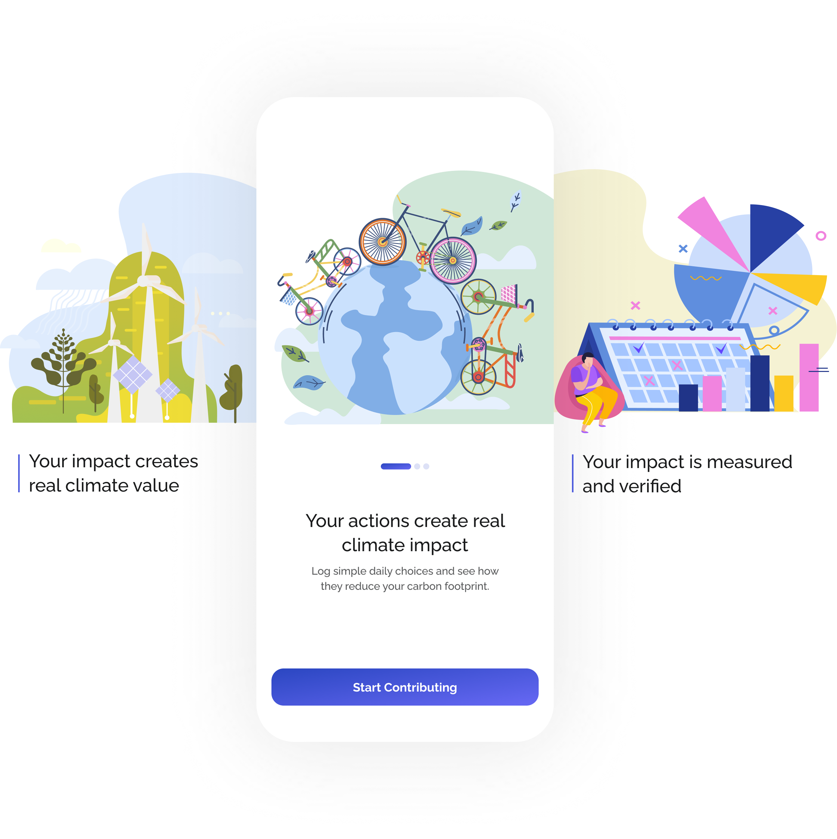 Onboarding value-proposition screens